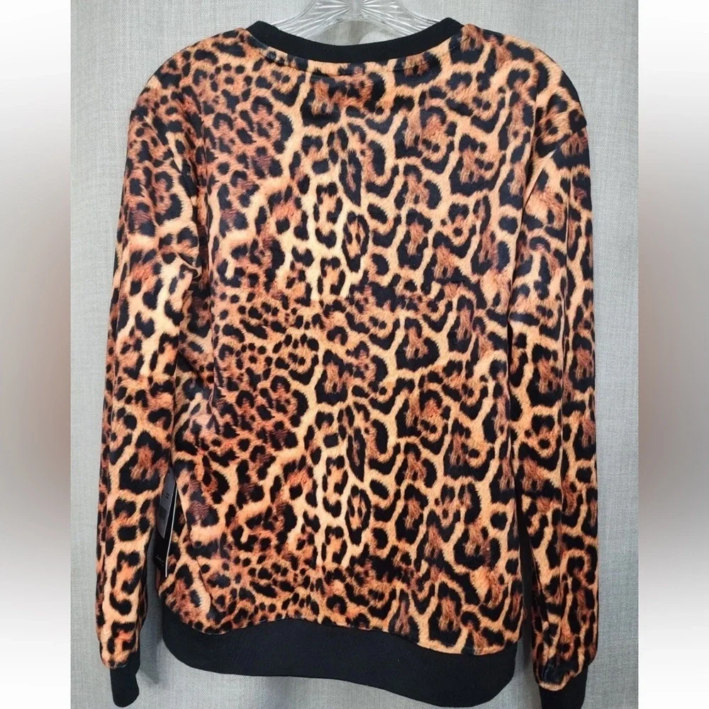 *Final Price* Switch Remarkable Kings Pullover Sweater Cheetah Size XL NWT